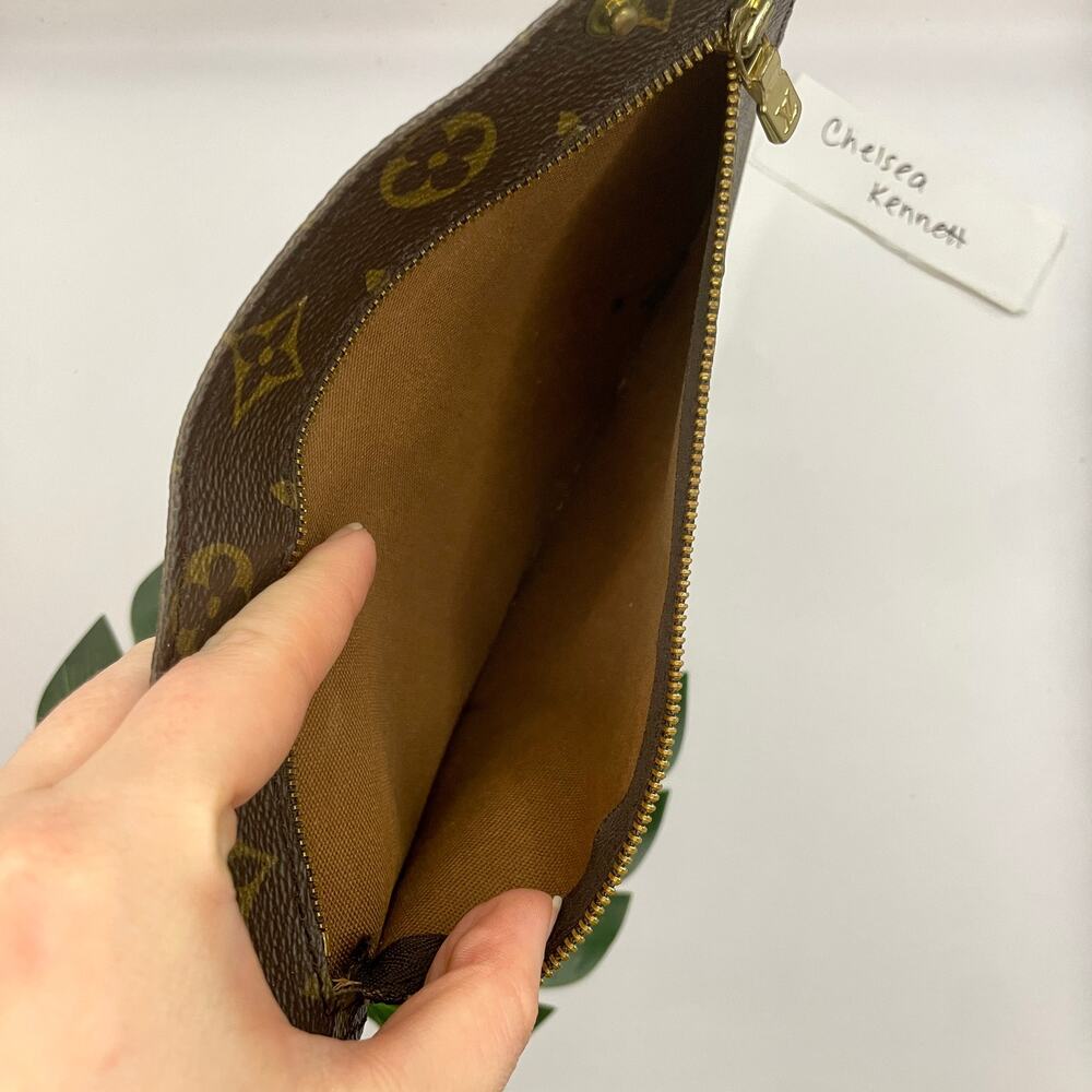 Louis Vuitton Monogram Randonnee Flat Pouch Clutch Toiletry envelope - Picture 10 of 12